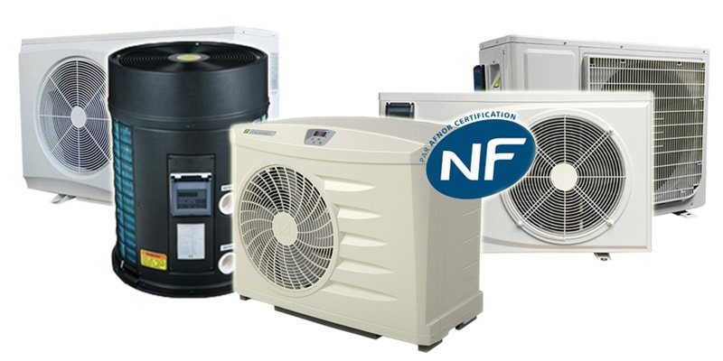 Différents modèles pompes à chaleur