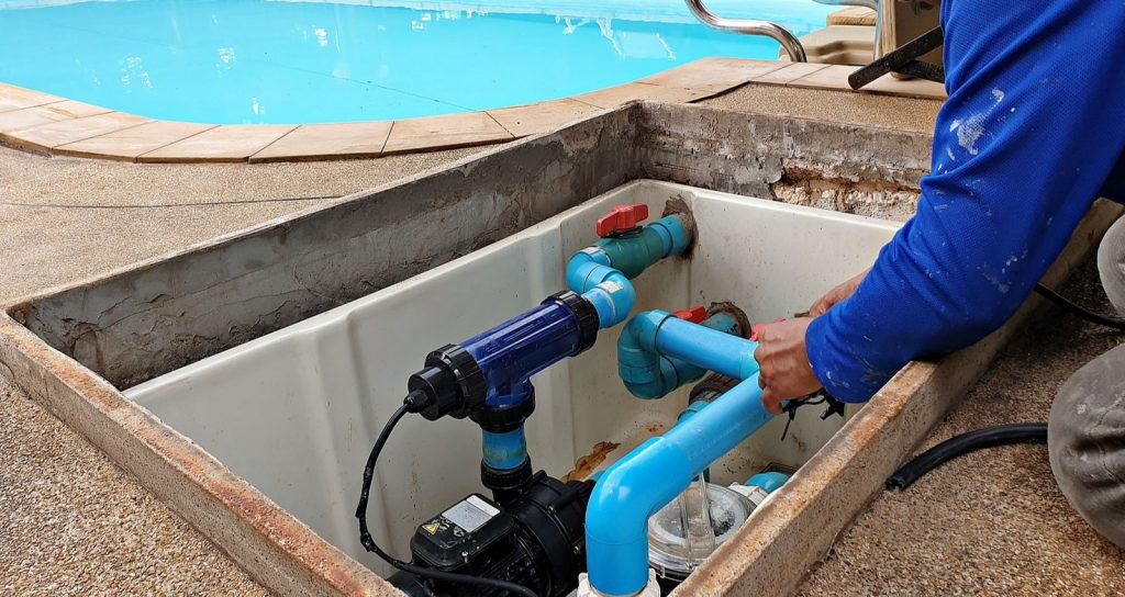 Installation d'une pompe à chaleur pour piscine