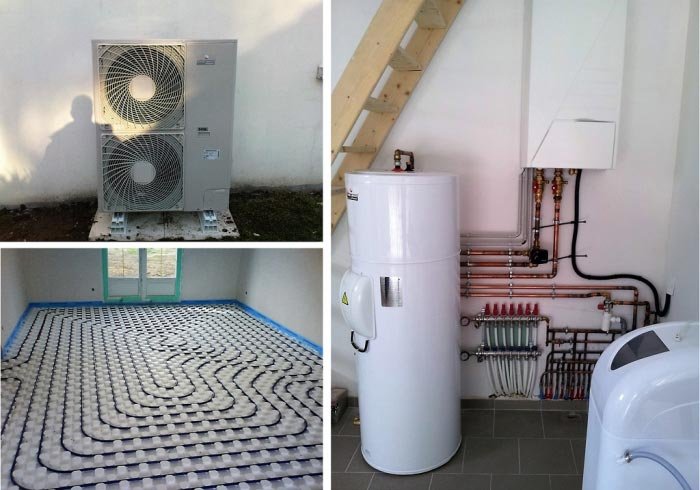 Association entre PAC et plancher chauffant 