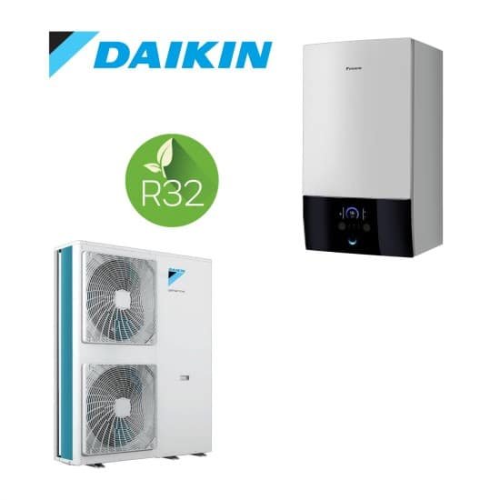 Pompe à chaleur air-eau Daikin R32