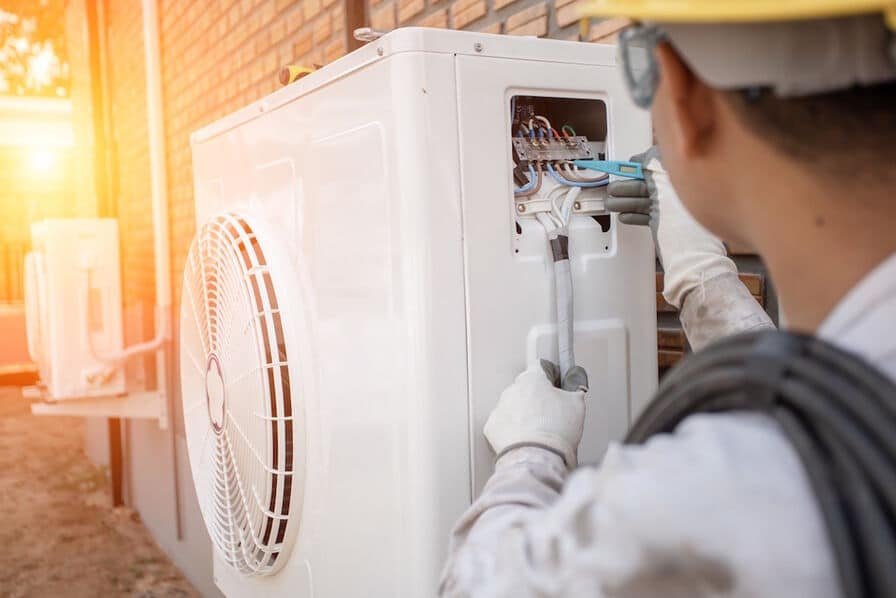 Installation PAC par un professionnel