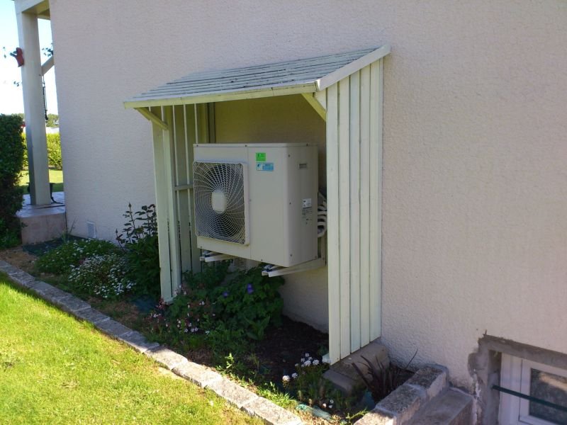 Abri de protection pour pompe à chaleur