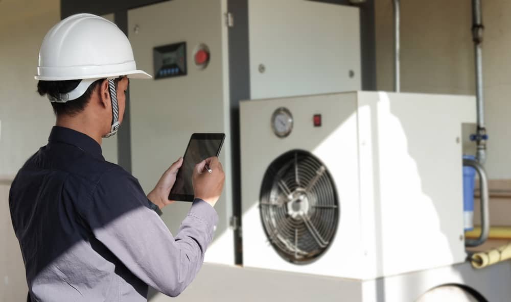 Maintenance d'une pompe à chaleur 
