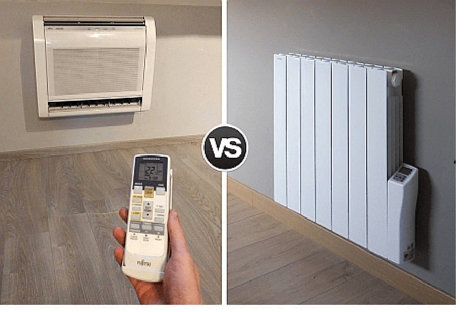 Pompe à chaleur et chauffage électrique 